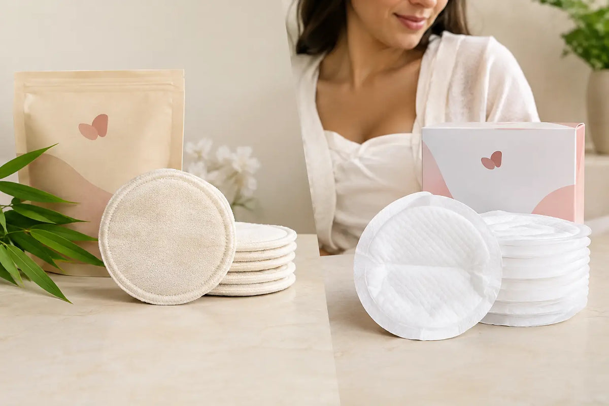 Bamboo Pads Versus Disposable Pads for Nursing