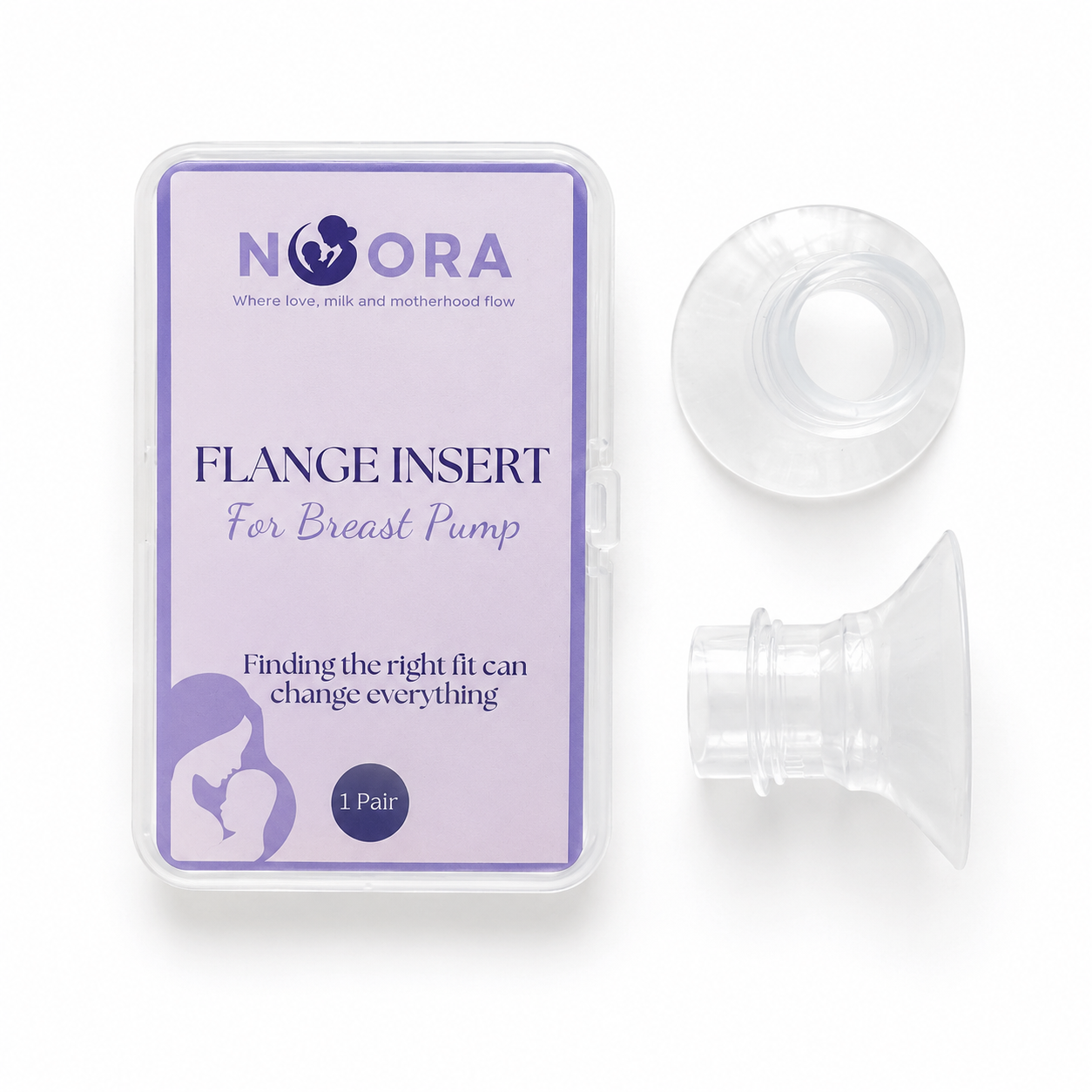 Noora Flange Inserts – Ultra-Soft (1 pair)