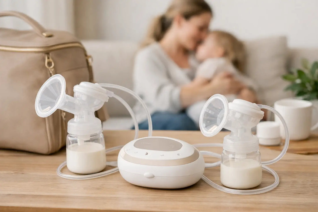 Portable Double Electric Pump Review for Busy Moms