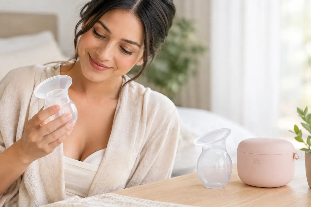 A Silicone Milk Collector Review for New Moms