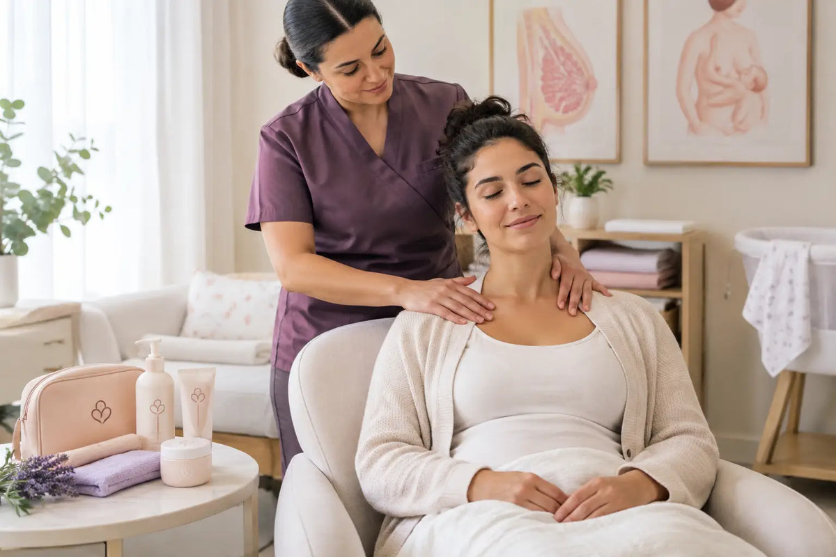 Safe Breast Massage Techniques for New Moms