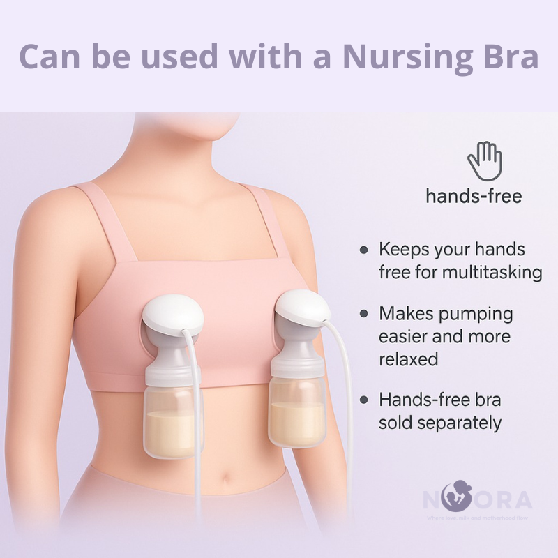 Noora Nomad - The Ultra-Portable Silent electric Breast Pump