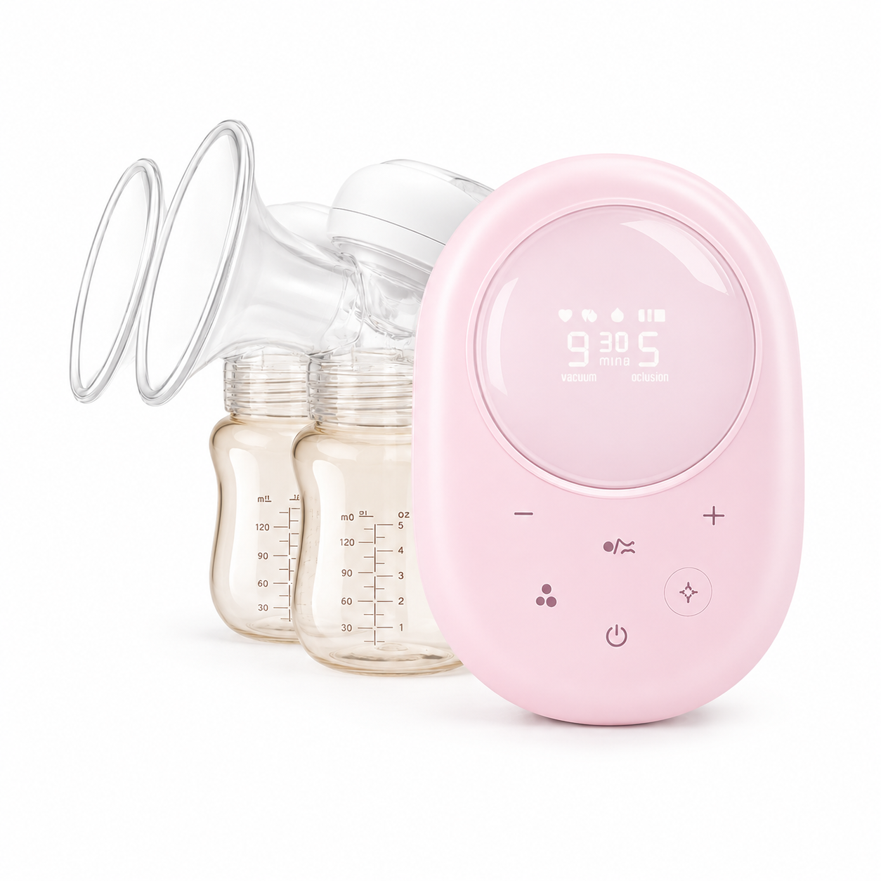 Portable Double Electric Breast Pump – MightyMini Blossom Edition
