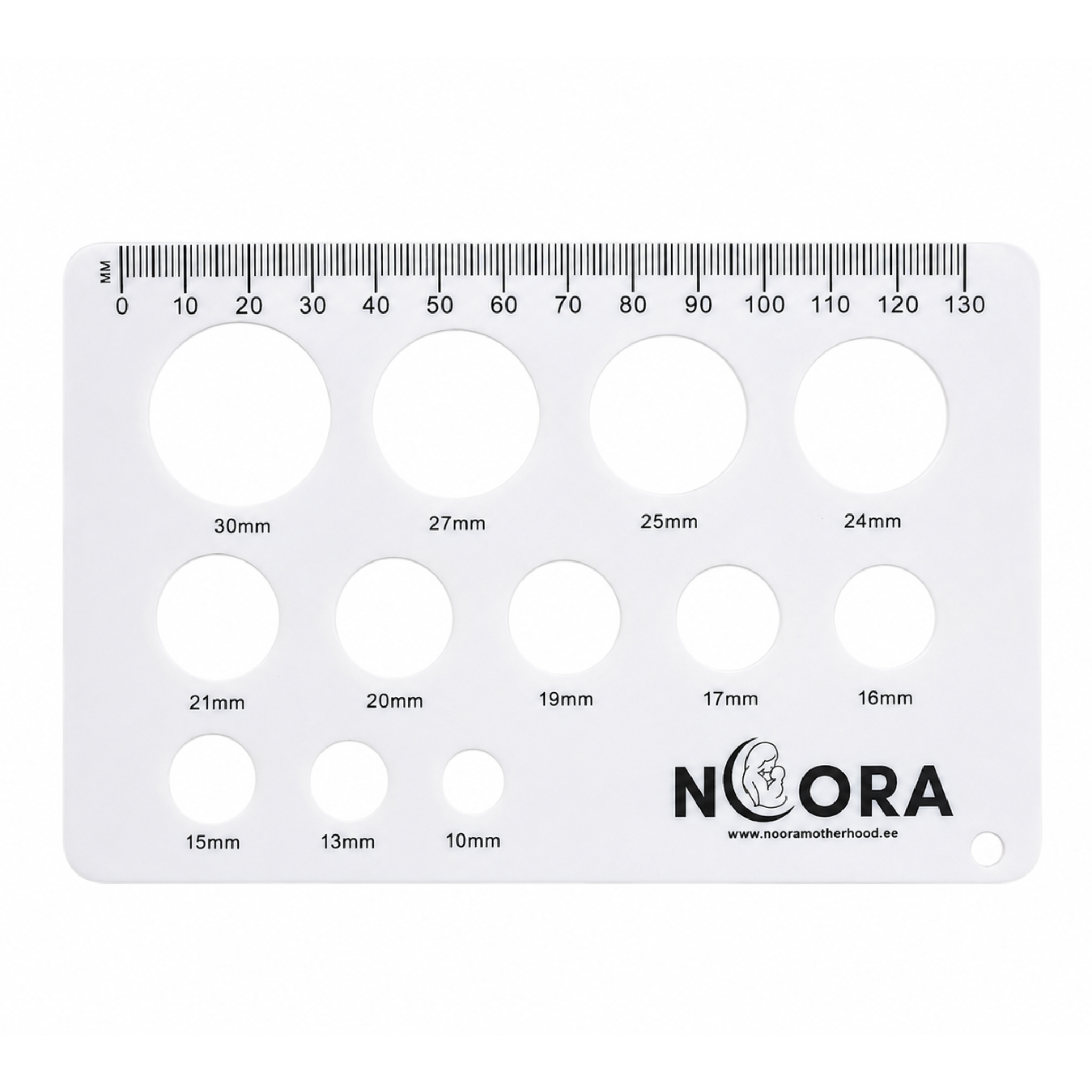 Noora Nipple Measurement Ruler