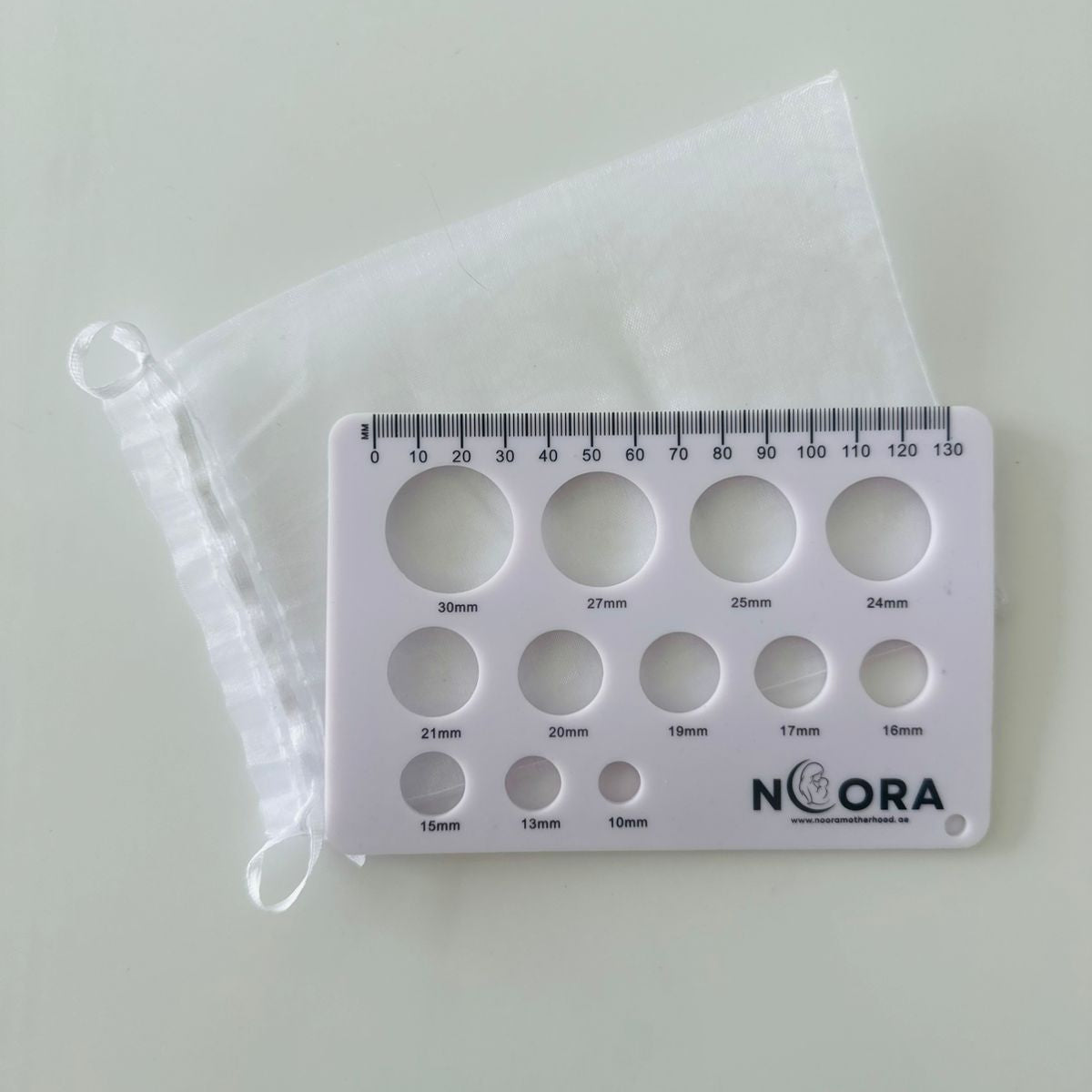 Noora Nipple Measurement Ruler