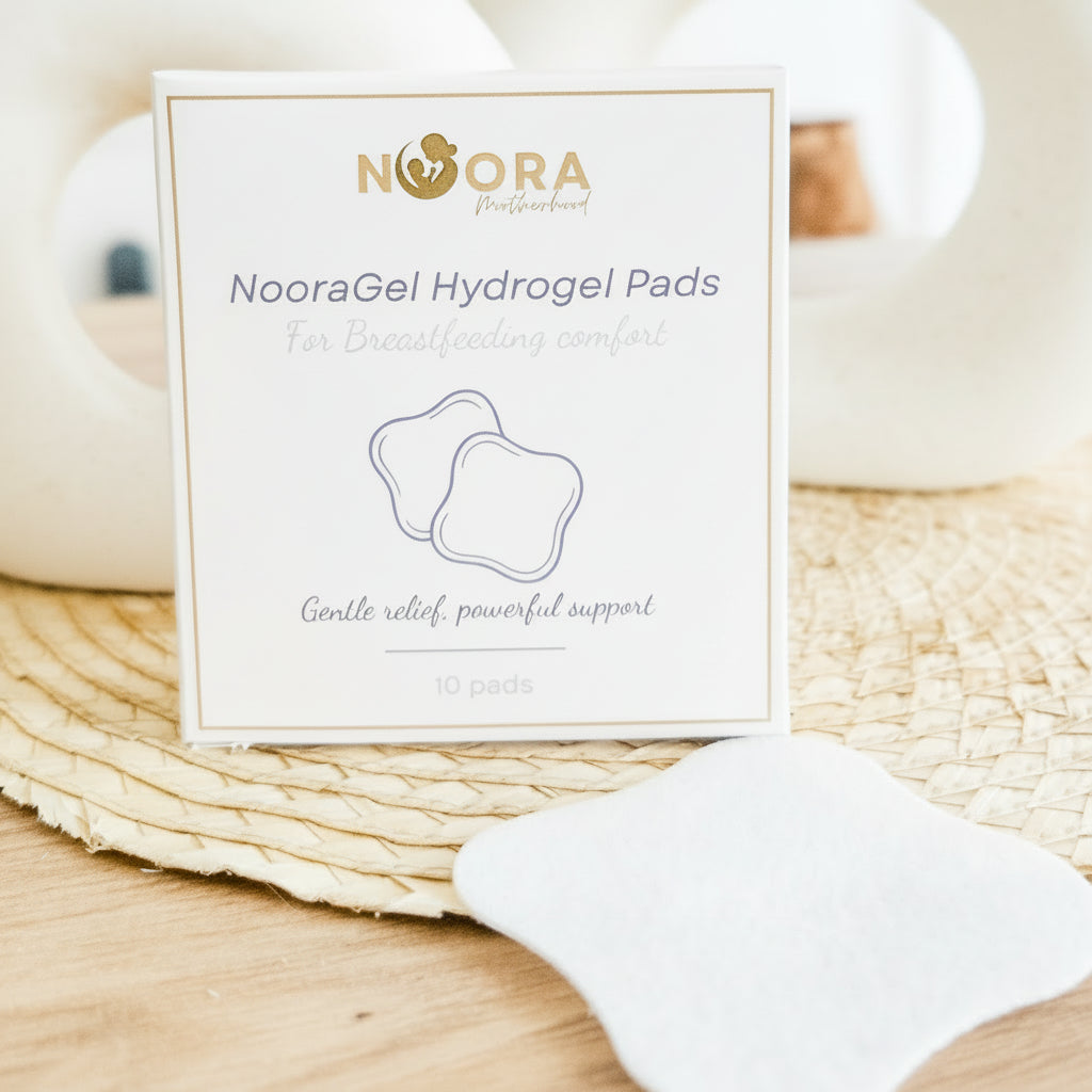 Nooragel - Cooling pads for Breastfeeding comfort (pack of 10)