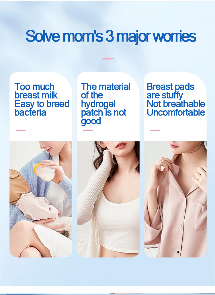Nooragel - Cooling pads for Breastfeeding comfort (pack of 10)